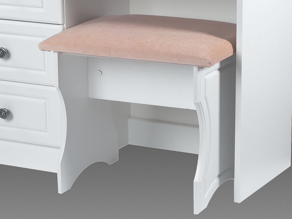 ASC ASC Chelsea Dressing Table Stool (Assembled)
