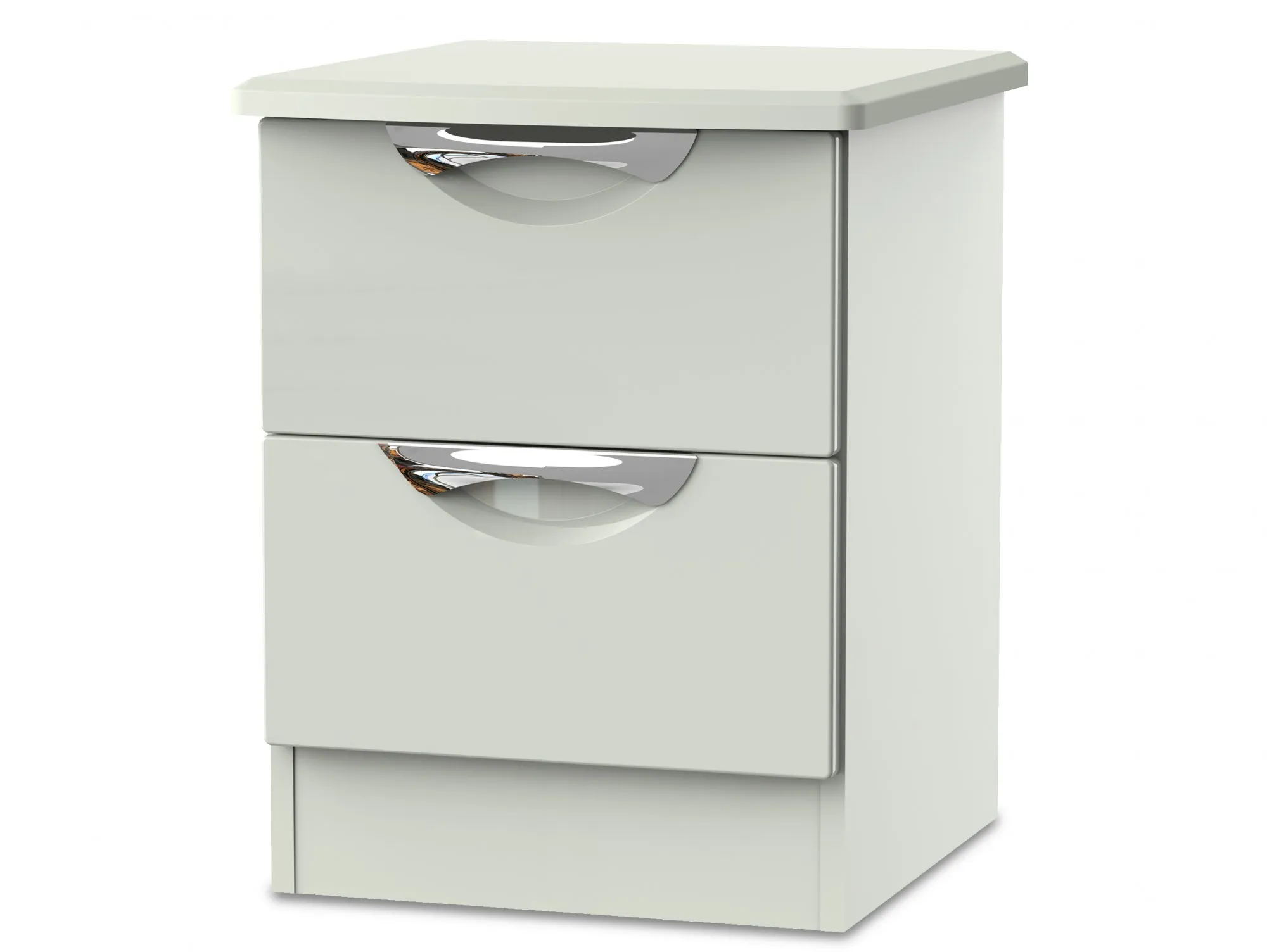 ASC ASC Corsica 2 Drawer Small Bedside Table (Assembled)