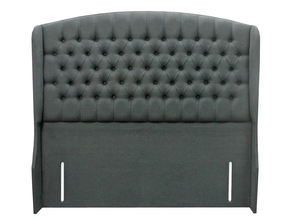 ASC ASC Duchess Grand Lux 4ft Small Double Fabric Floor Standing Headboard