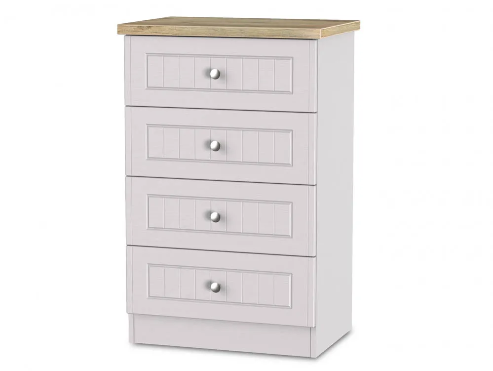 Welcome Welcome Vienna 4 Drawer Midi Chest of Drawers (Assembled)