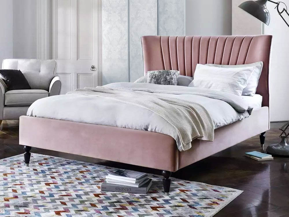 ASC ASC Vogue 6ft Super King Size Upholstered Fabric Bed Frame