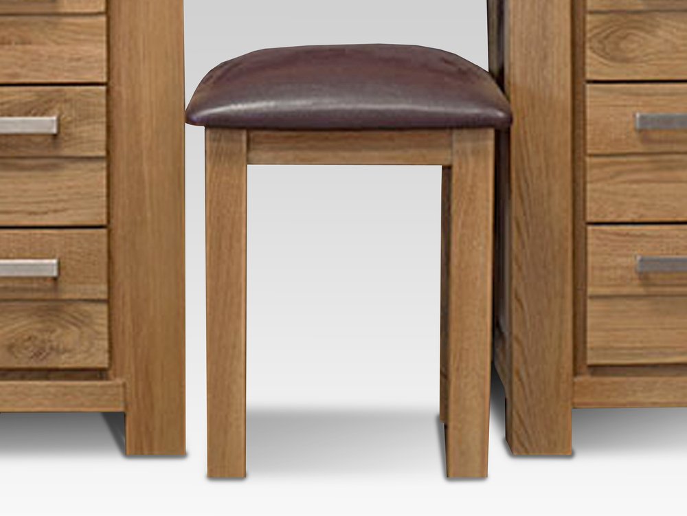 ASC ASC Westbury Oak Wooden Stool (Assembled)
