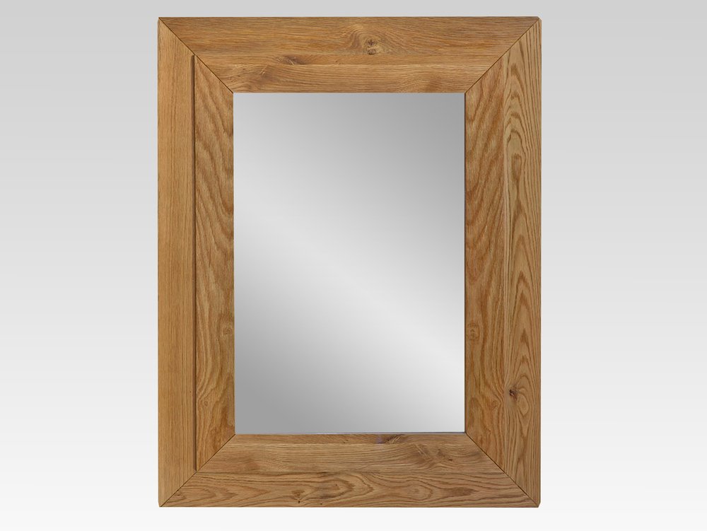 ASC ASC Westbury Oak Wooden Wall Mirror