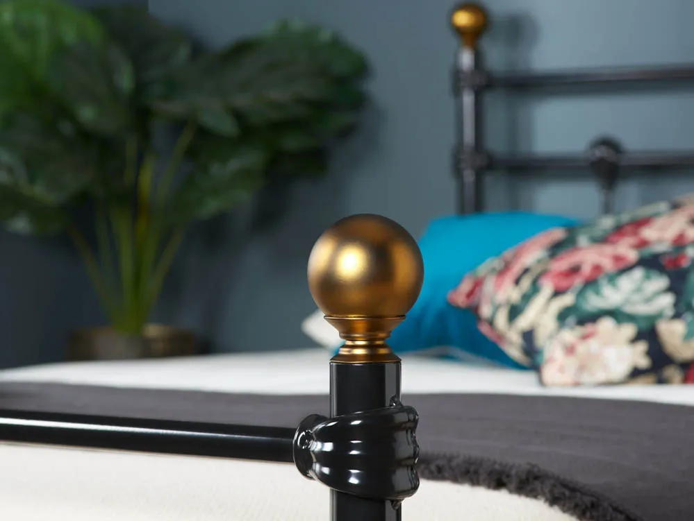 Birlea Birlea Atlas Black Metal Bed Frame