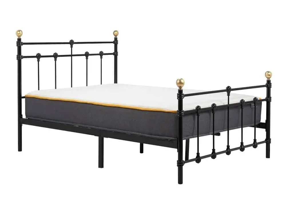 Birlea Birlea Atlas Black Metal Bed Frame