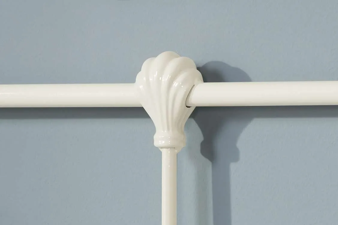 Birlea Birlea Atlas Cream Metal Bed Frame
