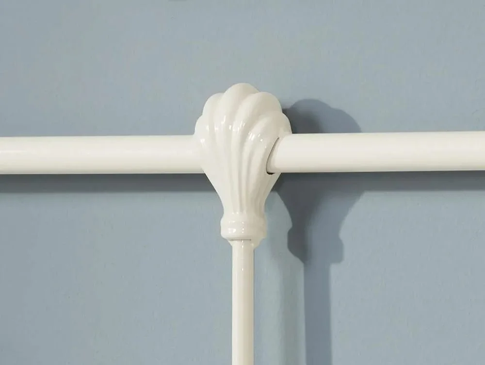 Birlea Birlea Atlas Cream Metal Bed Frame