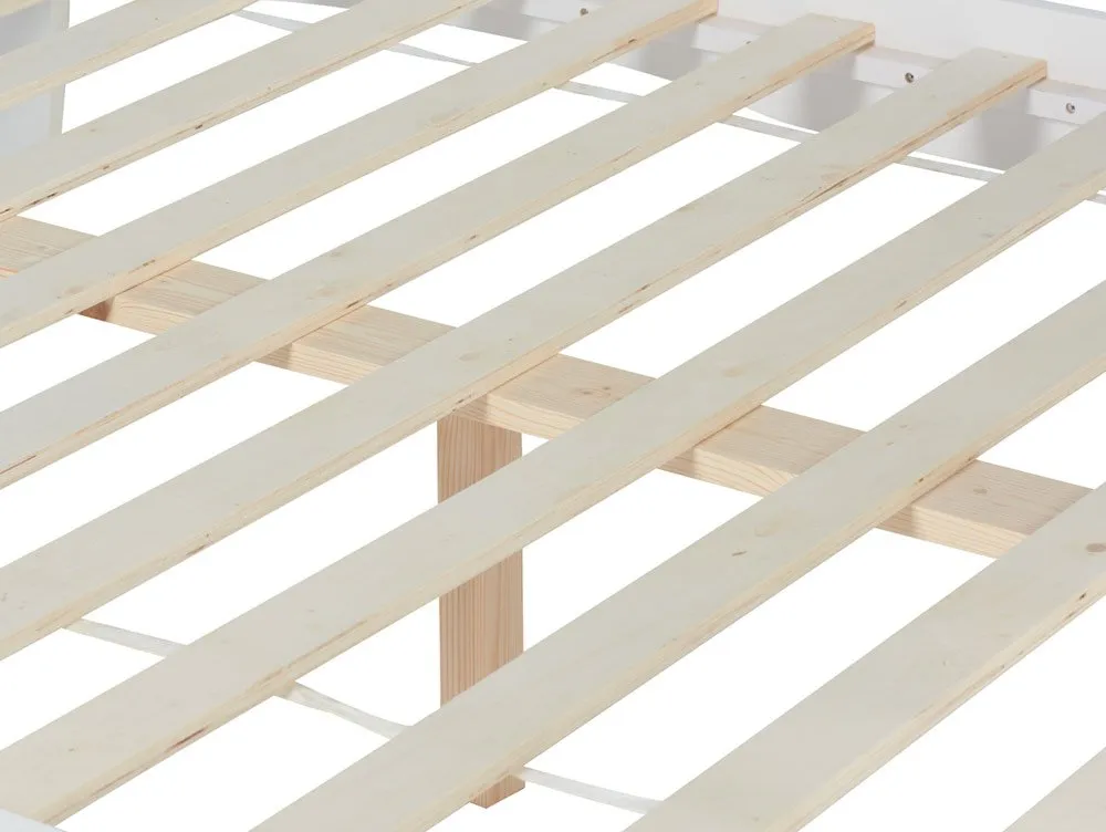 Birlea Birlea Belford White Wooden Bed Frame