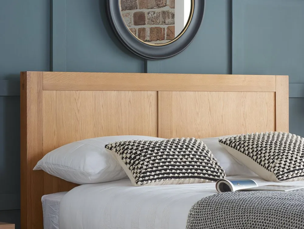 Birlea Birlea Bellevue Oak Wooden Bed Frame