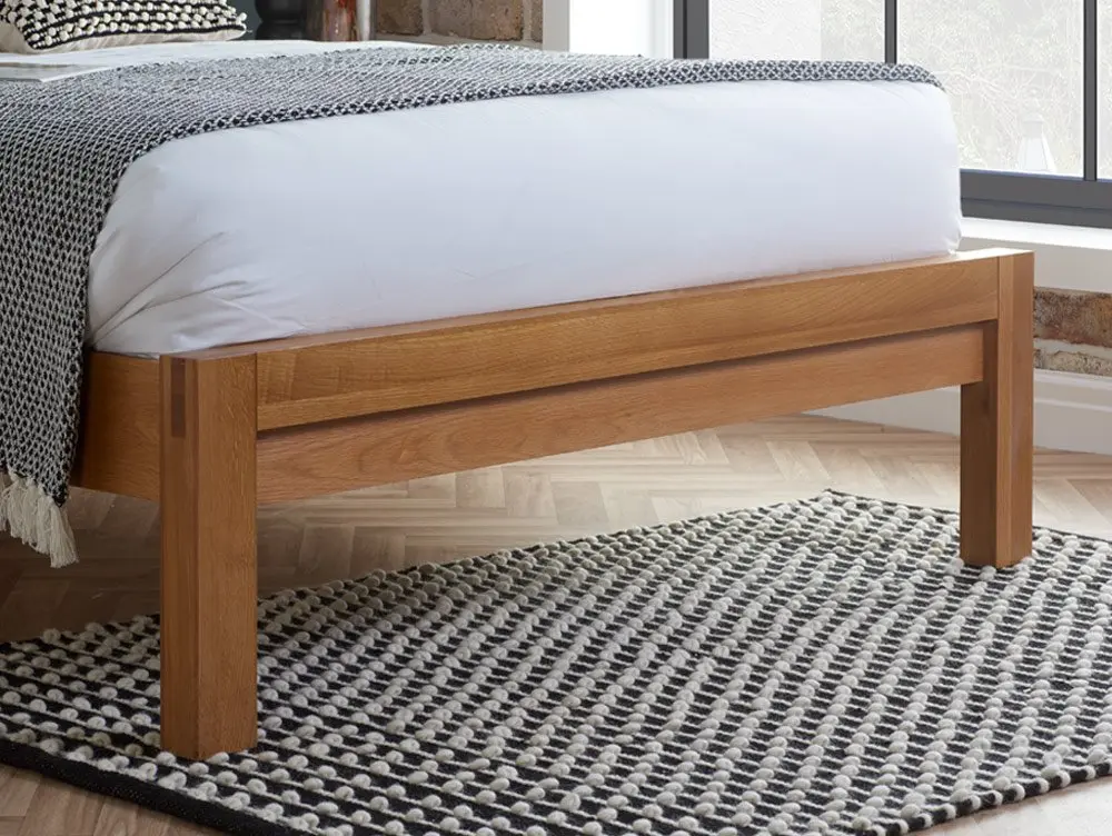 Birlea Birlea Bellevue Oak Wooden Bed Frame