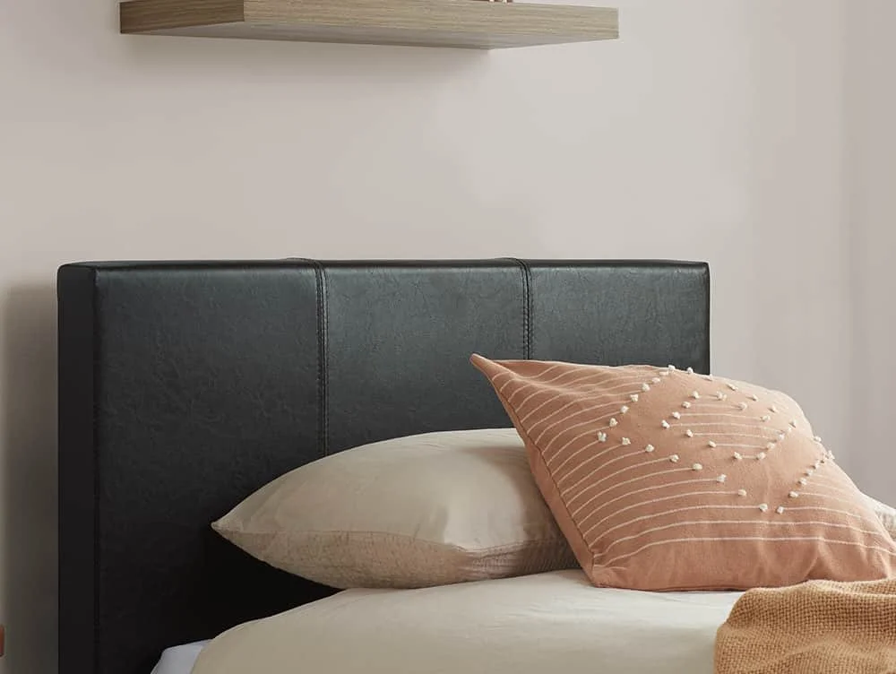 Birlea Birlea Berlin Brown Faux Leather Ottoman Bed Frame