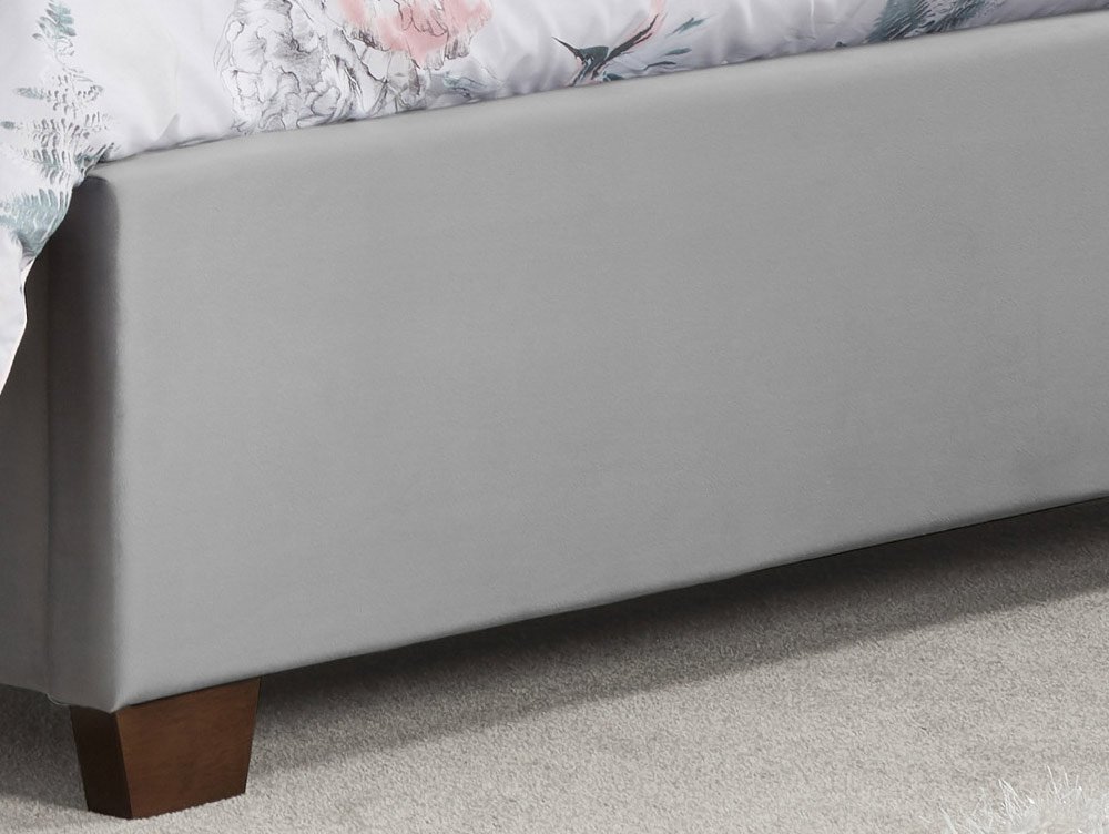 Birlea Birlea Cologne 4ft6 Double Grey Upholstered Fabric Bed Frame