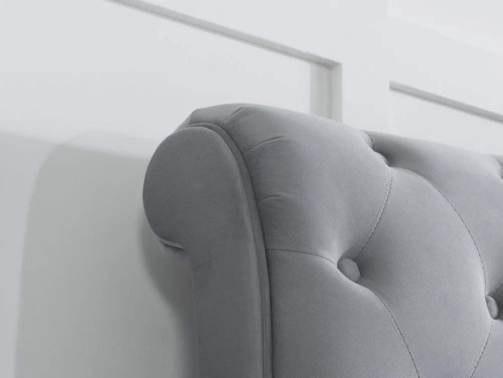 Birlea Birlea Colorado Grey Fabric Bed Frame