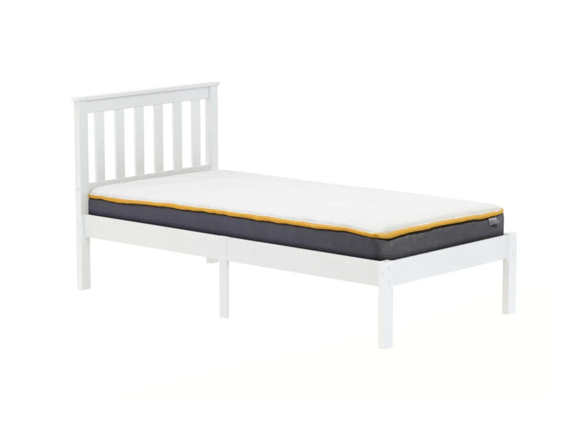 Birlea Birlea Denver White Wooden Bed Frame