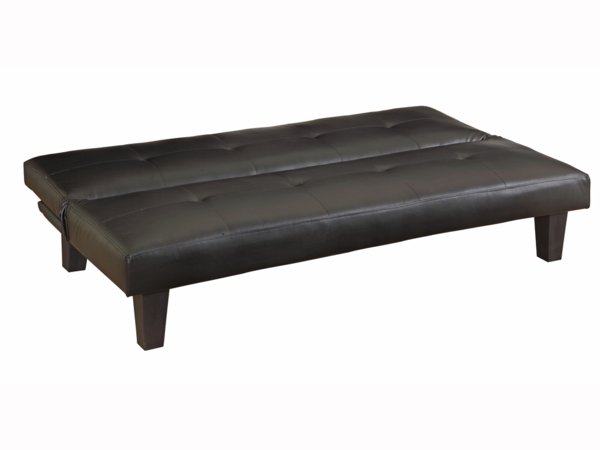 Birlea Birlea Franklin Black Faux Leather Sofa Bed