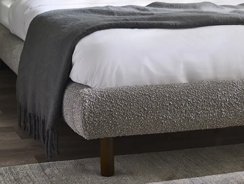 Julian Bowen Julian Bowen Hannah Grey Boucle Bed Frame