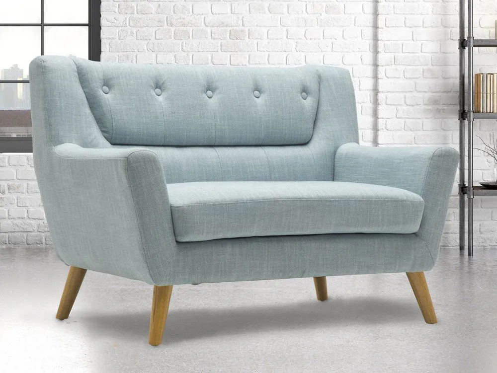 Birlea Furniture & Beds Birlea Lambeth Duck Egg Medium 2 Seater Sofa