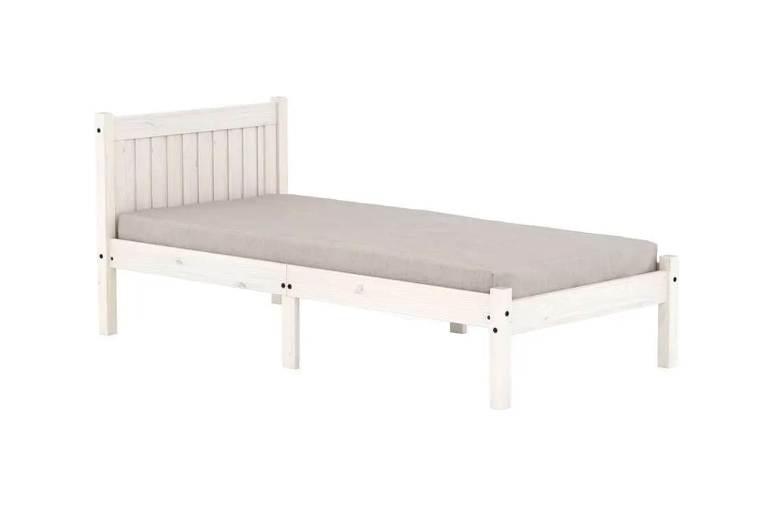 Birlea Birlea Rio Whitewash Wooden Bed Frame