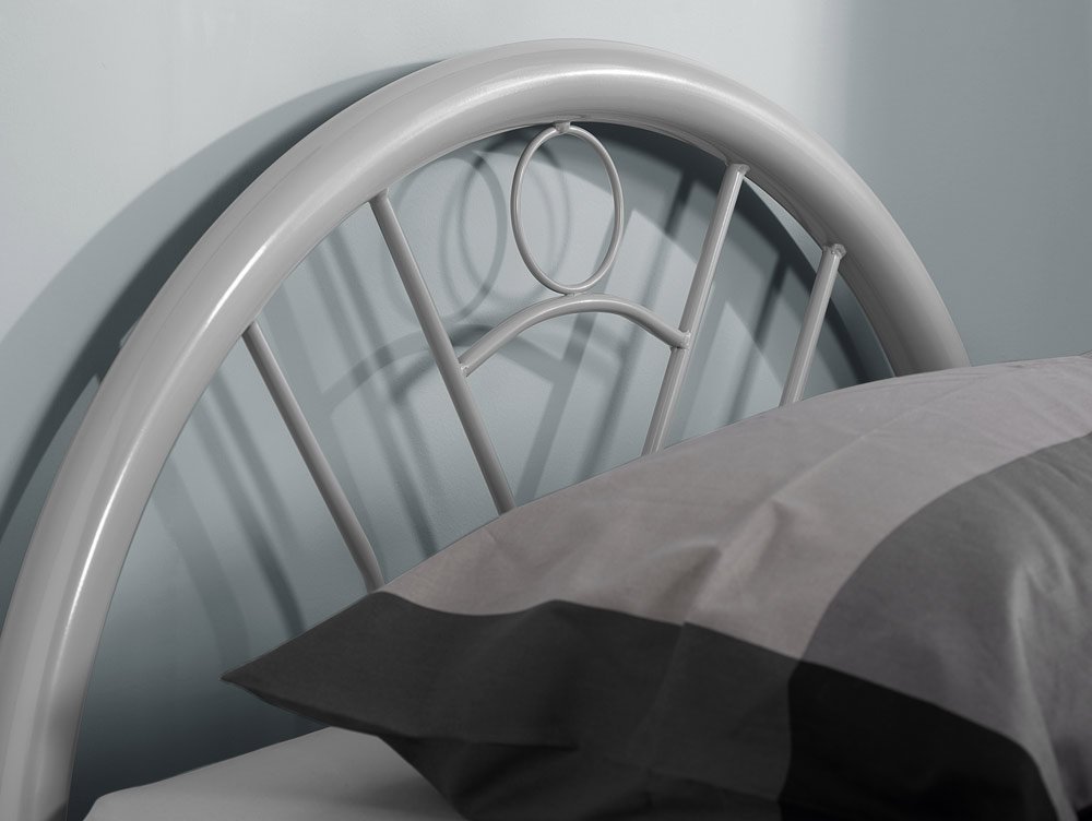 Birlea Birlea Solo 3ft Single Silver Metal Bed Frame