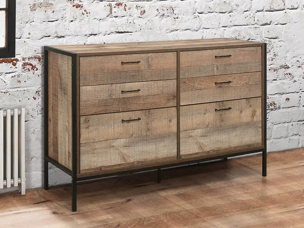 Large rustic chest of drawers deals
