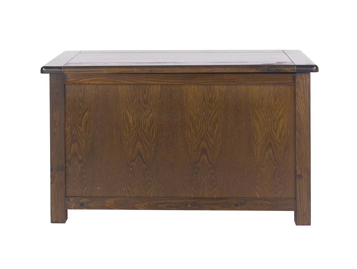 Core Core Boston Dark Antique Pine Wooden Blanket Box