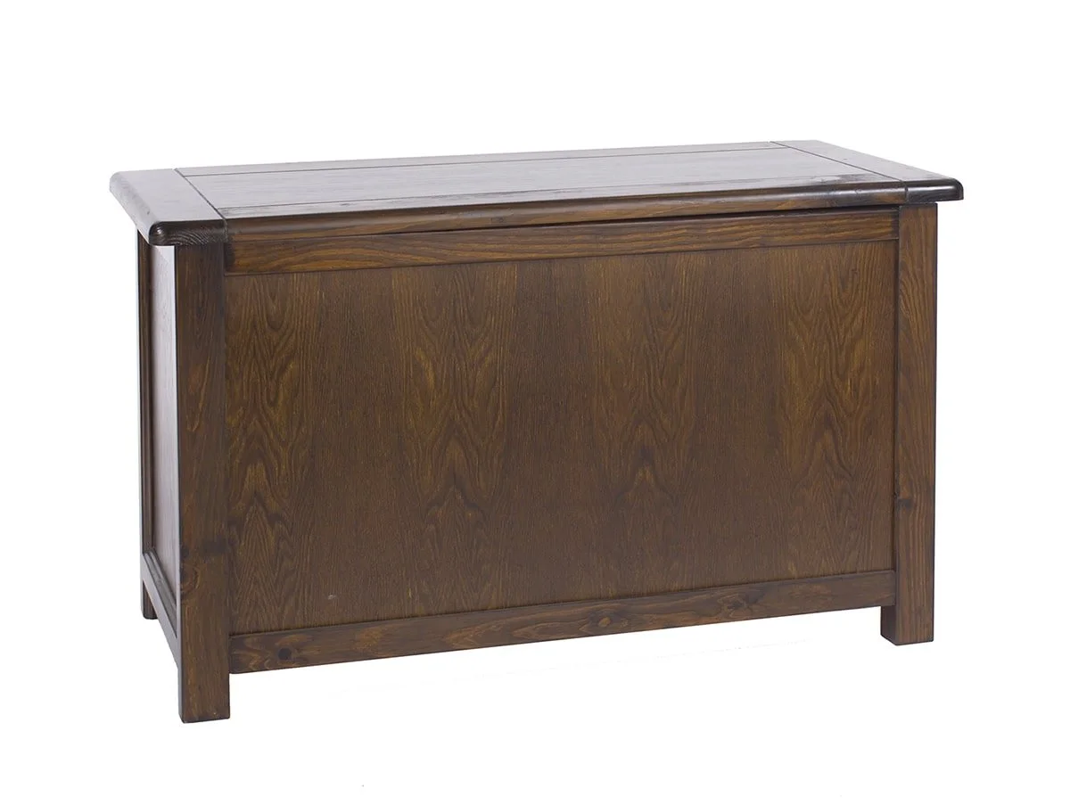 Core Core Boston Dark Antique Pine Wooden Blanket Box