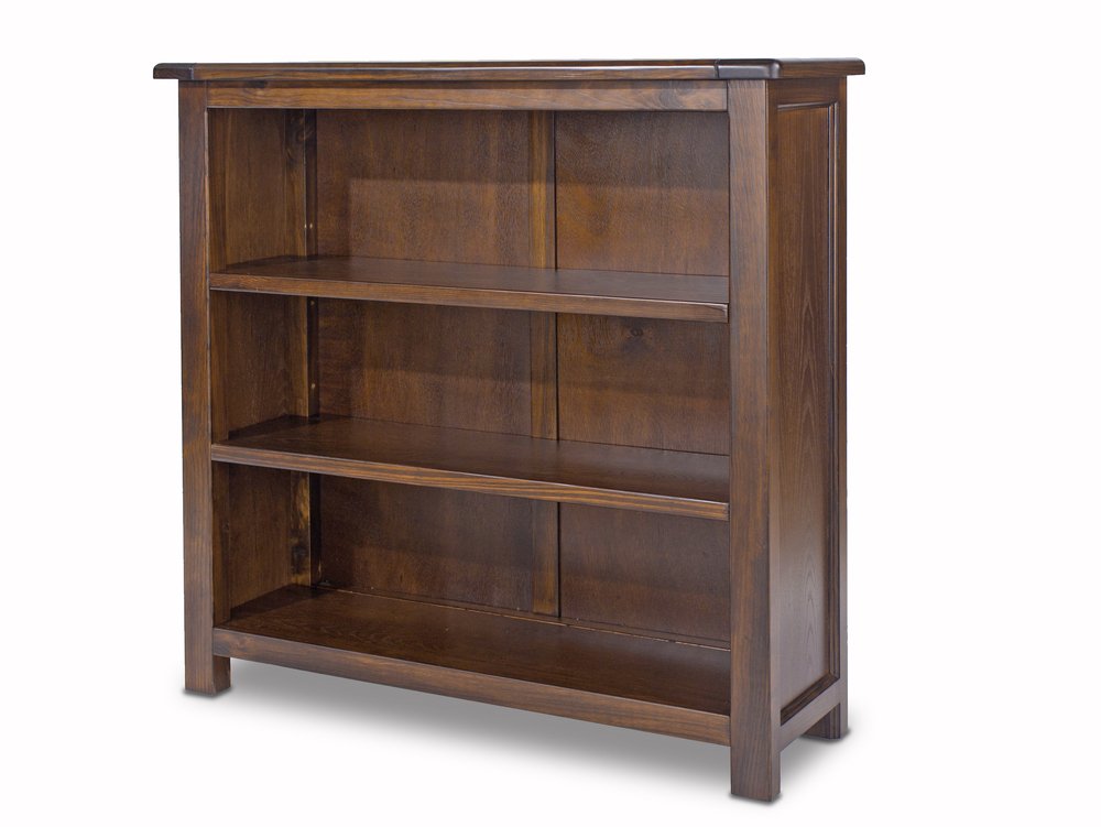 Core Products Core Boston Dark Lacquered Low Bookcase (Flat Packed)
