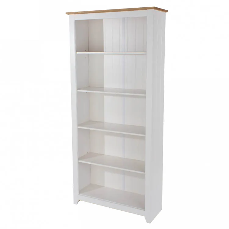 Core Core Capri White Tall Bookcase