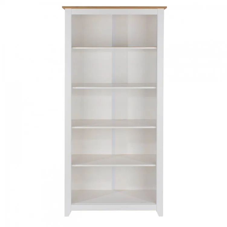 Core Products Core Capri White Tall Bookcase