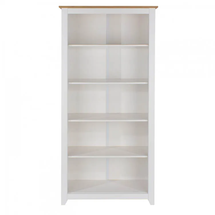 Core Core Capri White Tall Bookcase