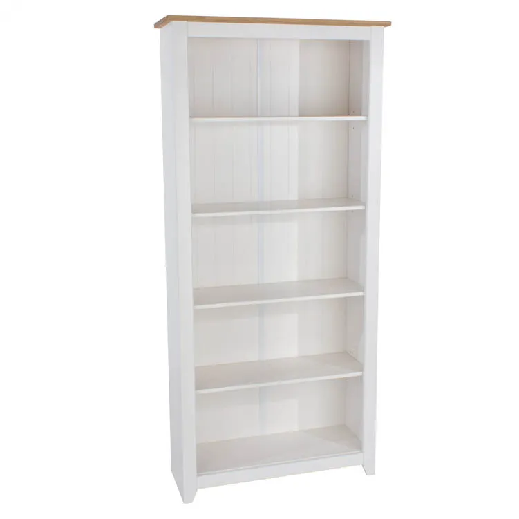 Core Products Core Capri White Tall Bookcase