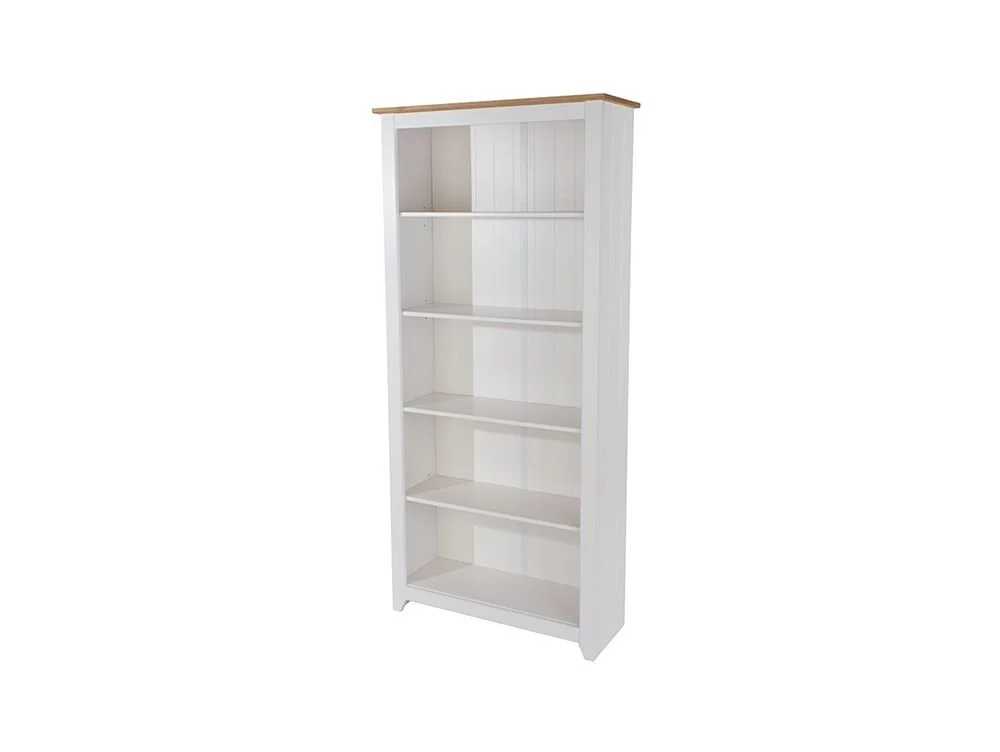 Core Core Capri White Tall Bookcase
