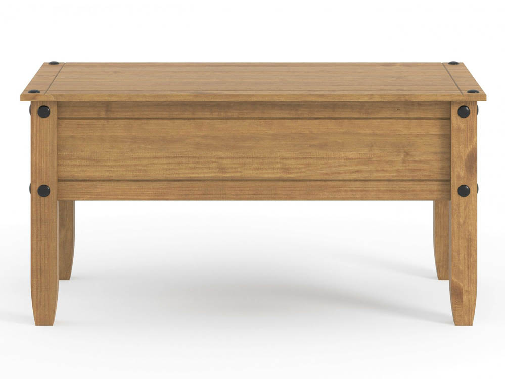 Core Products Core Corona Pine 1 Drawer Wooden Coffee Table (Flat Packed)