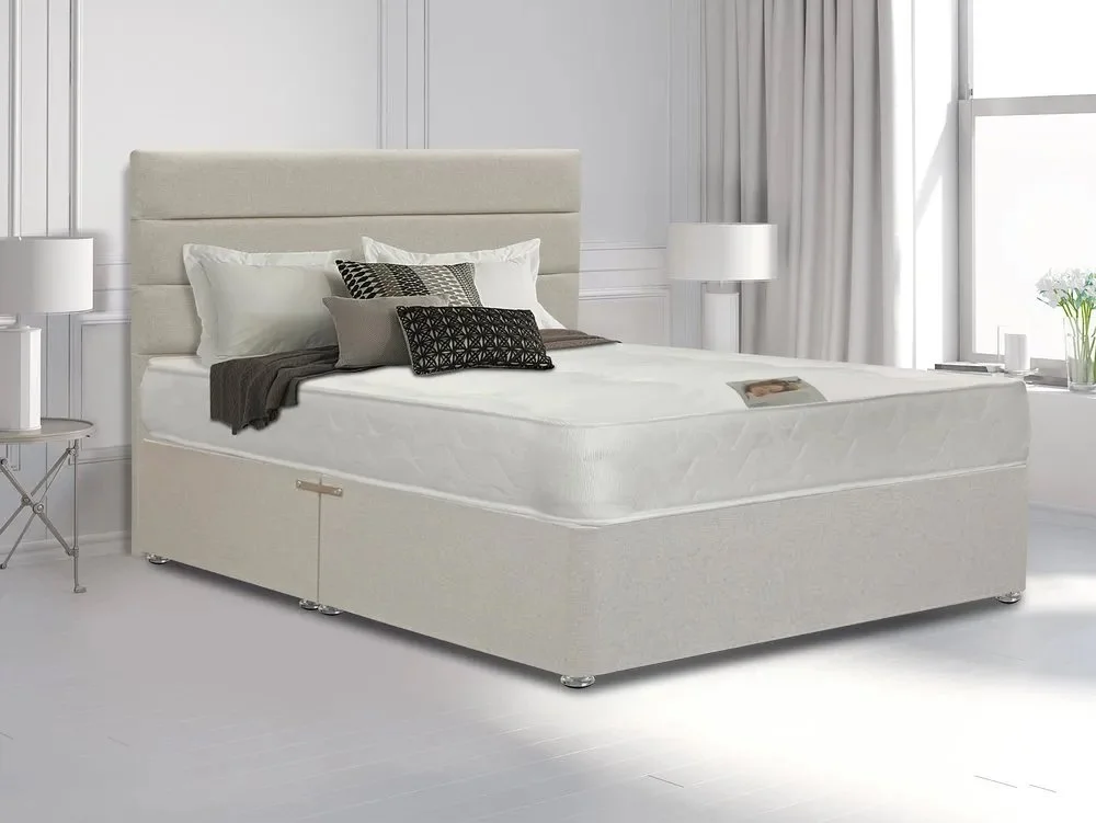 Deluxe Deluxe Super Damask Orthopaedic 140 x 200 Euro (IKEA) Size Double Divan Bed