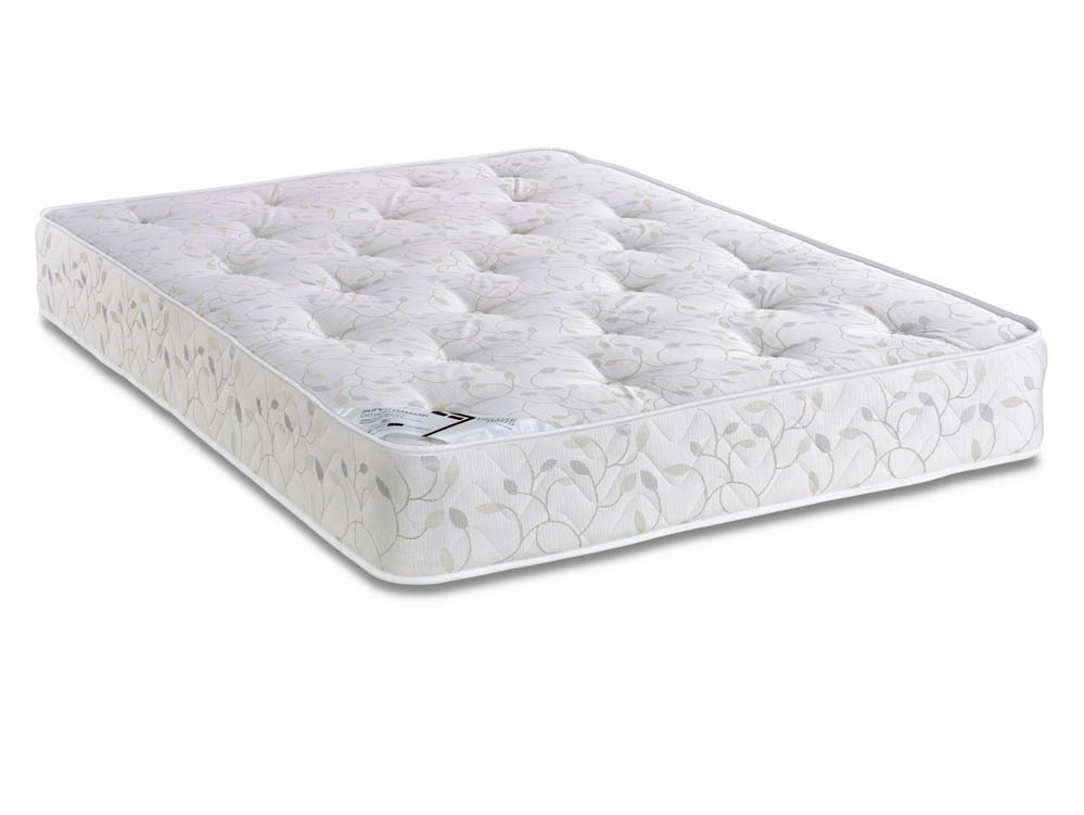 Deluxe Deluxe Super Damask Orthopaedic 3ft Single Mattress with Divan Base