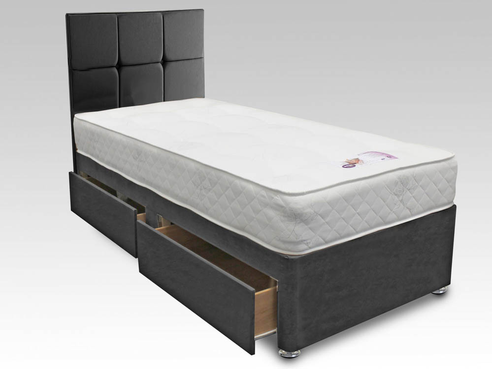 Dura Dura Dream Comfort 3ft Single Mattress with Divan Base