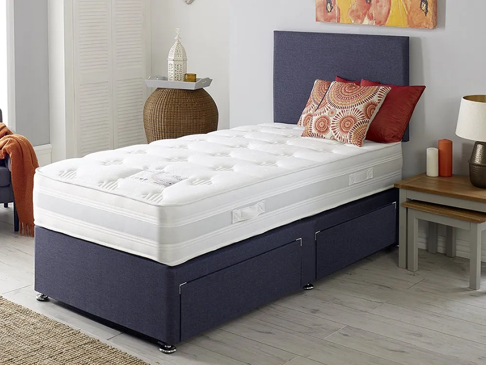 Dura Dura Georgia Backcare 3ft6 Large Single Divan Bed