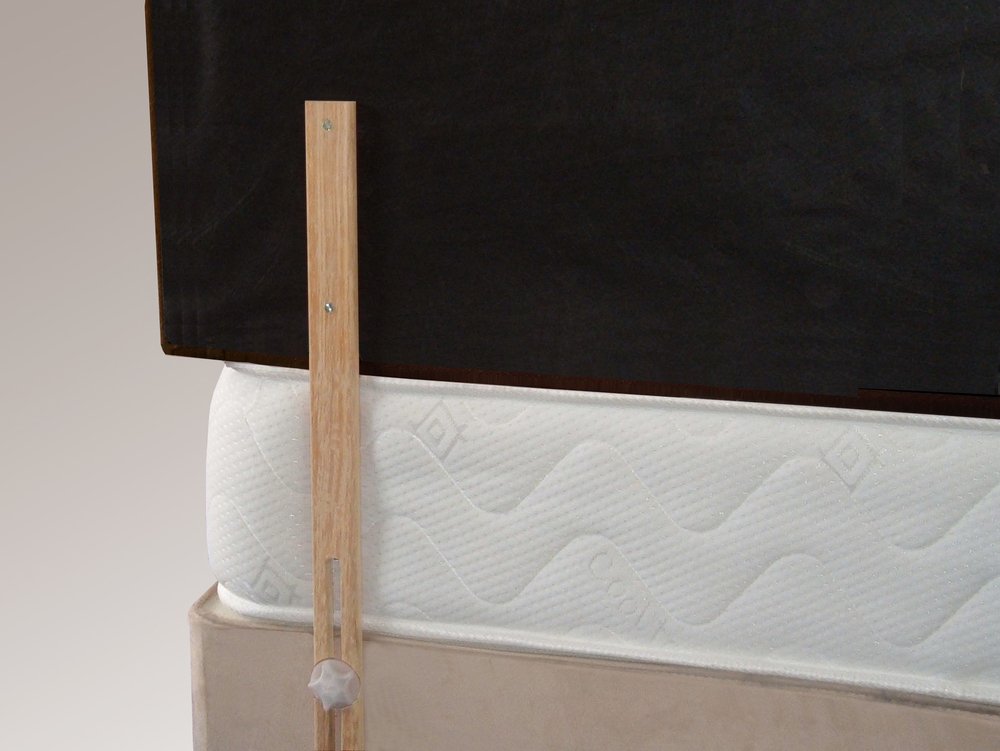 Dura Dura London 3ft Single Upholstered Fabric Strutted Headboard