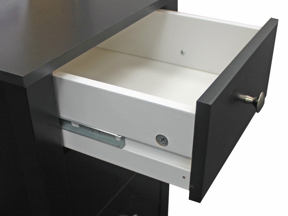 Furniture To Go Furniture To Go Florence Black 4+2 Chest of Drawers (Flat Packed)