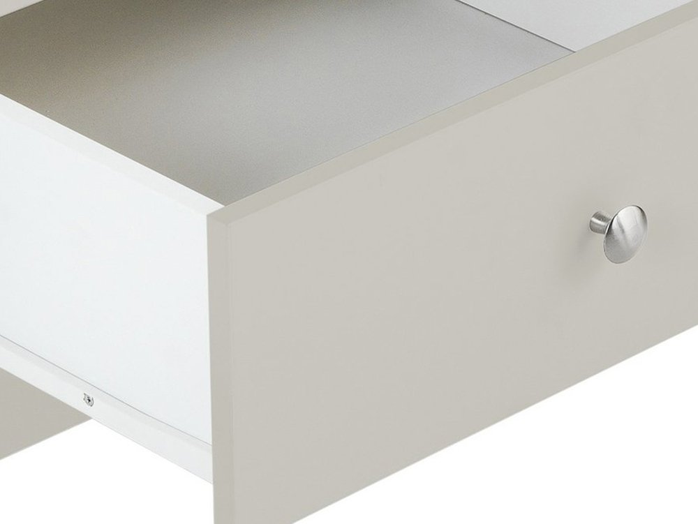 Furniture To Go Furniture To Go Florence Soft Grey 3 Drawer Dressing Table (Flat Packed)