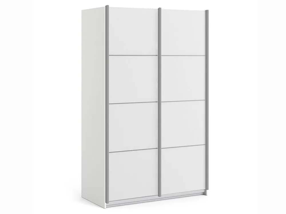 Furniture To Go Furniture To Go Verona White Sliding Door Double Wardrobe