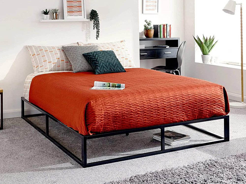 GFW GFW Loft Platform 4ft Small Double Metal Bed Frame