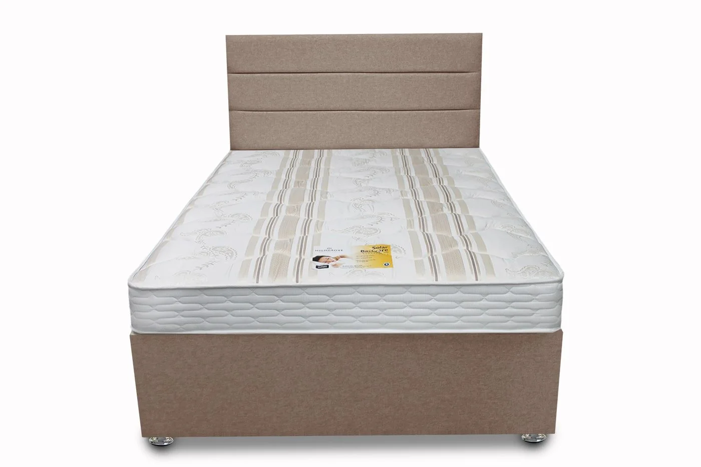 Highgrove Highgrove Solar Backcare 5ft King Size Divan Bed