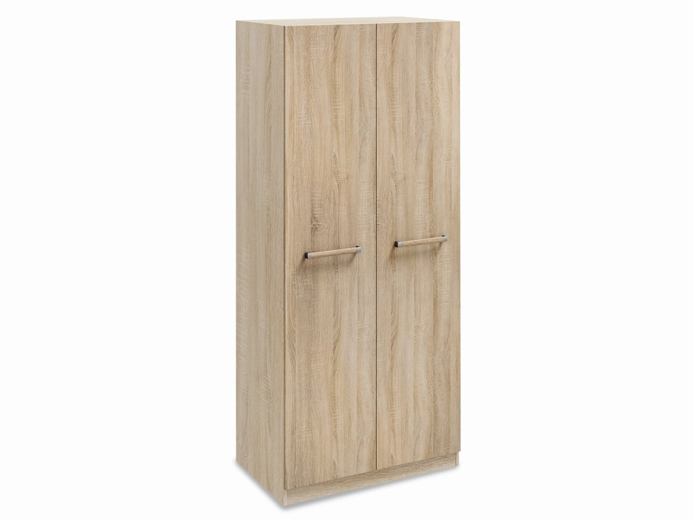 Harmony Harmony Hampton Oak 2 Door Tall Double Wardrobe (Flat Packed)