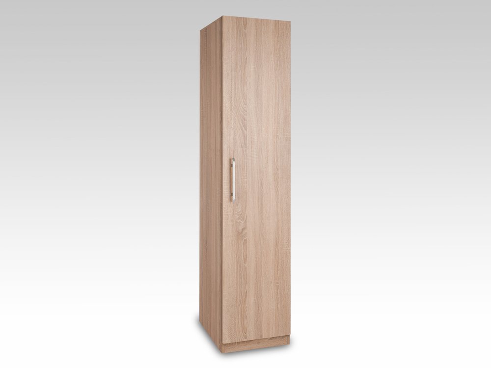 Harmony Harmony Holborn Oak 1 Door Single Wardrobe (Flat Packed)