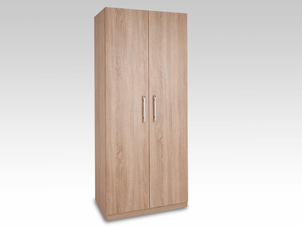 Harmony Harmony Holborn Oak 2 Door Double Wardrobe (Flat Packed)