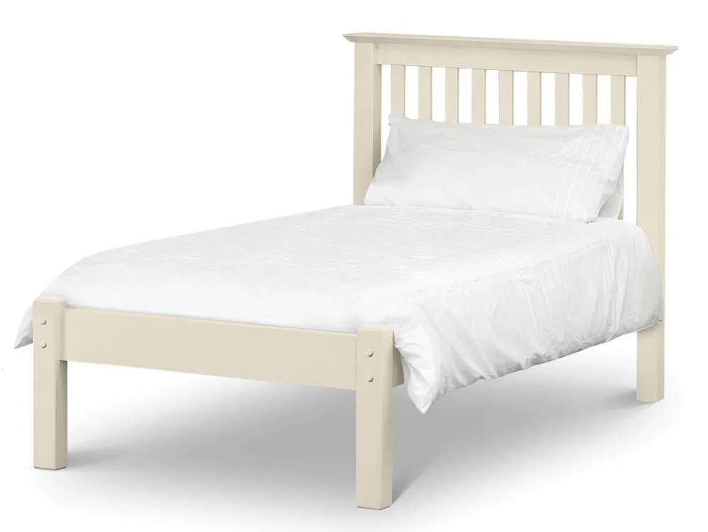 Julian Bowen Julian Bowen Barcelona Ivory Wooden Bed Frame (Low Footend)