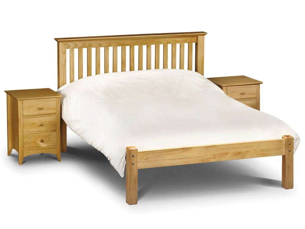 Julian Bowen Julian Bowen Barcelona 4ft6 Double Pine Wooden Bed Frame (Low Footend)