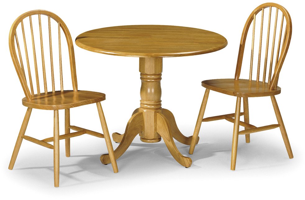 Julian Bowen Julian Bowen Dundee 90cm Drop Leaf Dining Table (Flat Packed)