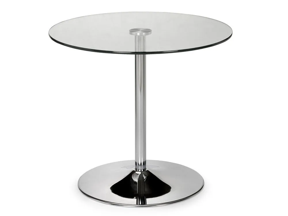 Julian Bowen Julian Bowen Kudos 80cm Glass Dining Table